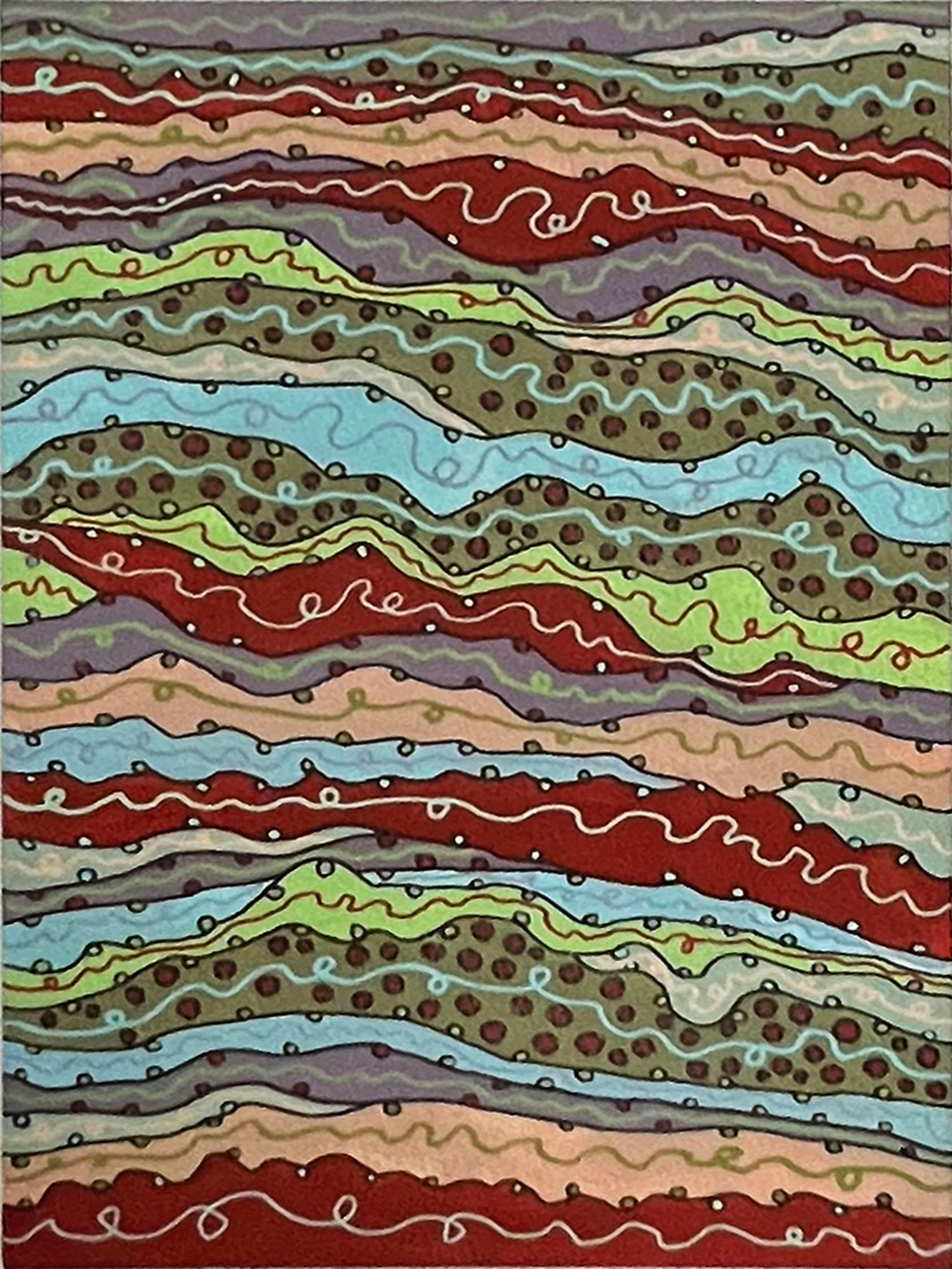 Linear Scrambling, Abstract Painting