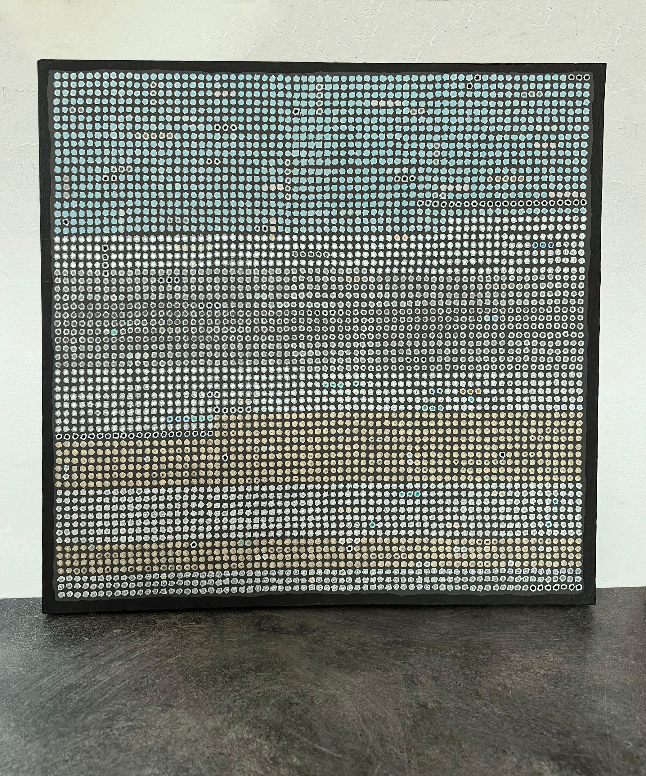 Cielo scintillante, pittura astratta - Painting Astratto di Terri Bell