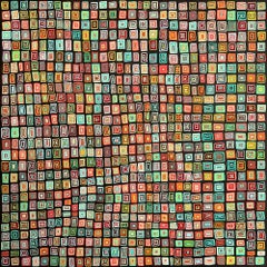 Squaresville, peinture abstraite