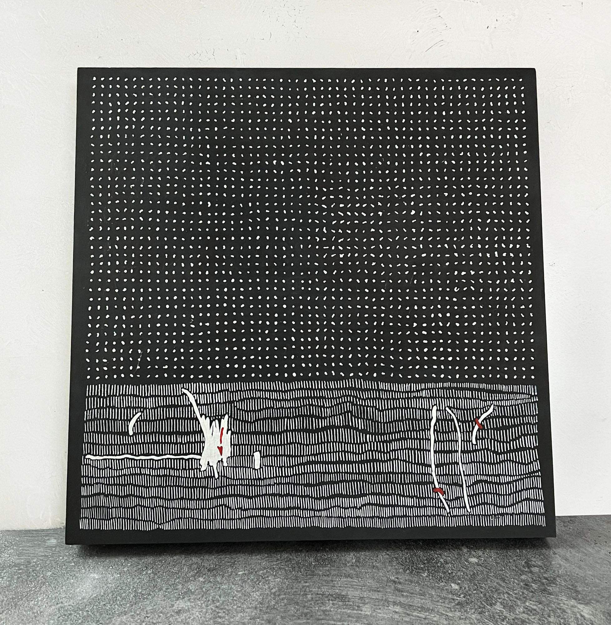 Sussurri, Pittura astratta - Painting Astratto di Terri Bell