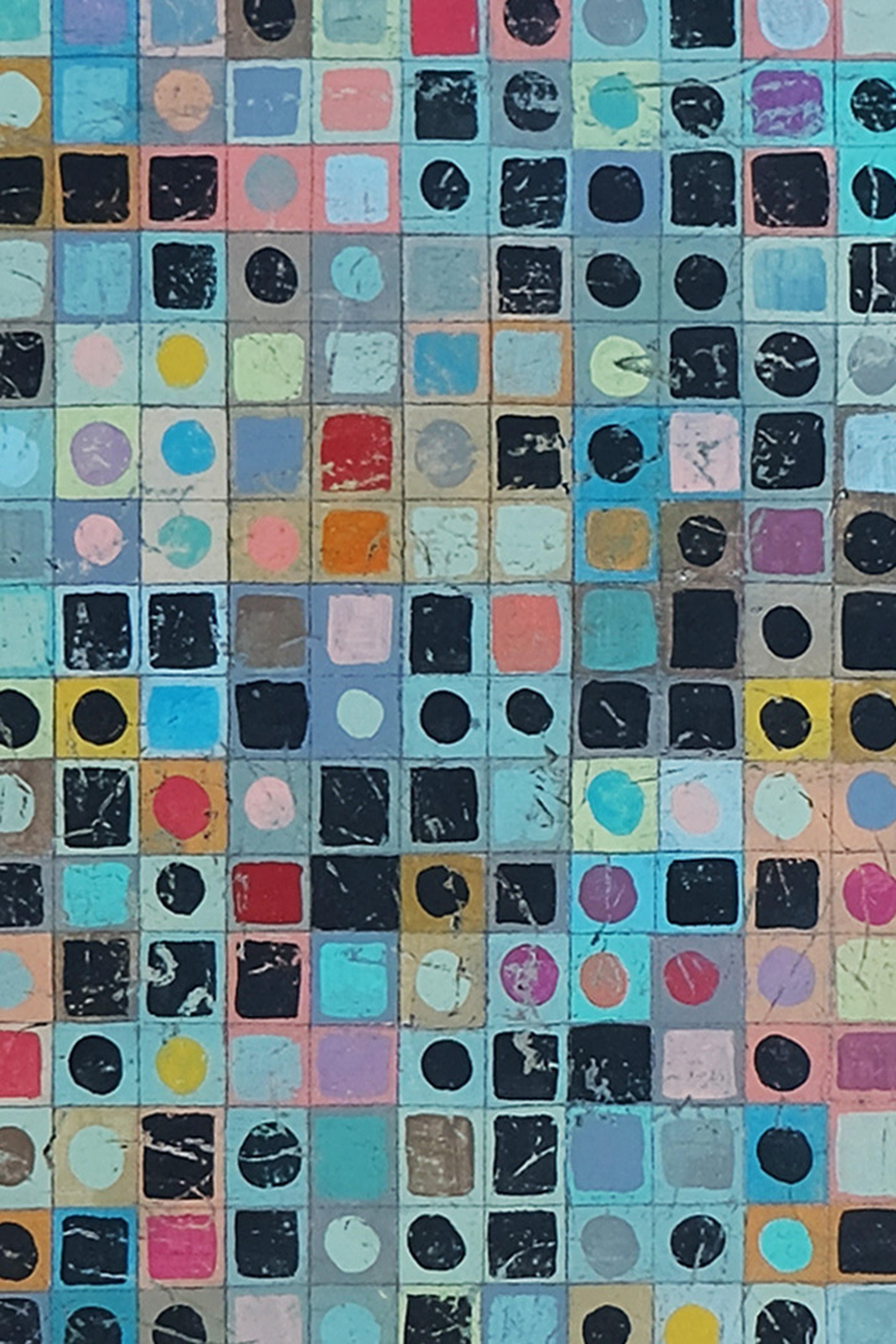 Estetica della griglia:  #4, Pittura astratta in vendita 1