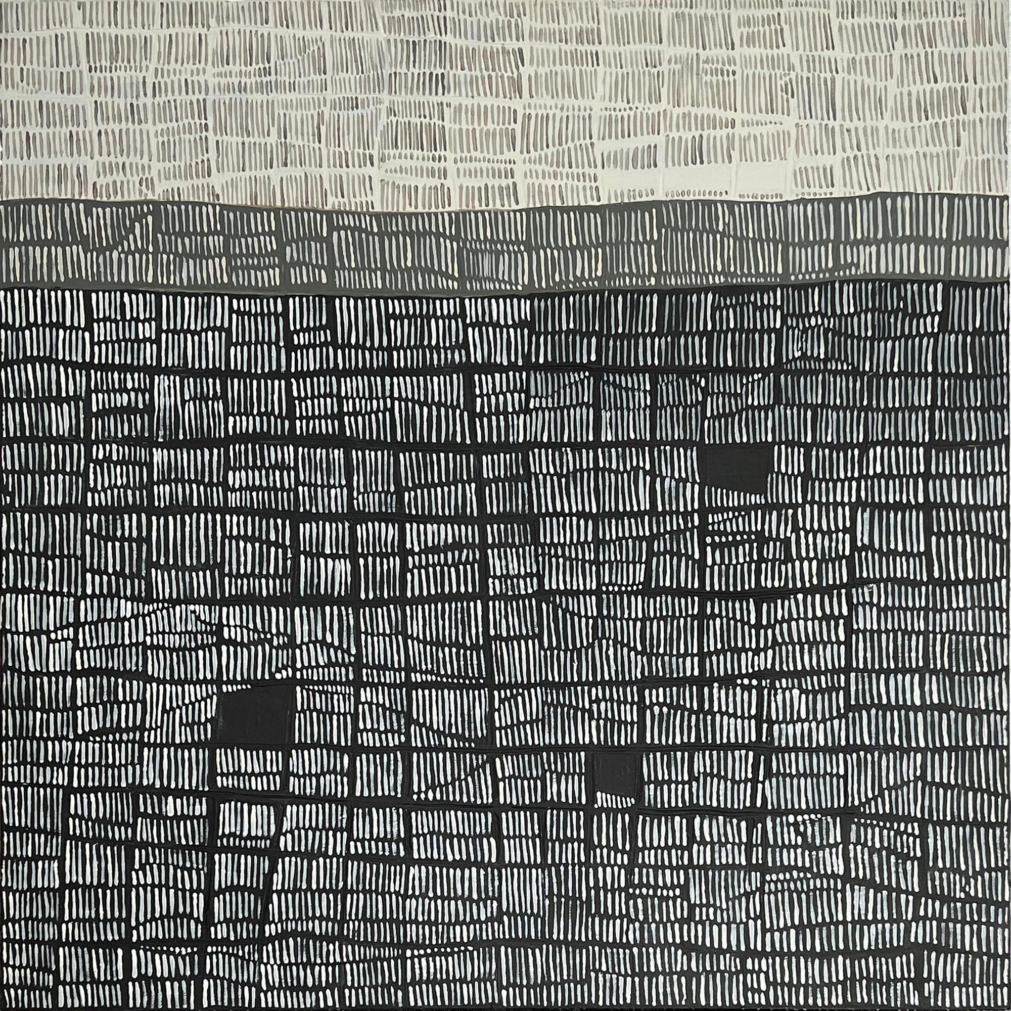 Terri Bell Abstract Painting – Touchstone, Abstraktes Gemälde