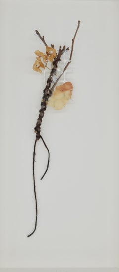 Scultura astratta da parete in 3D: 'Stick Up'.