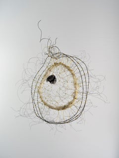 Hanging wire sculpture: 'Willa'