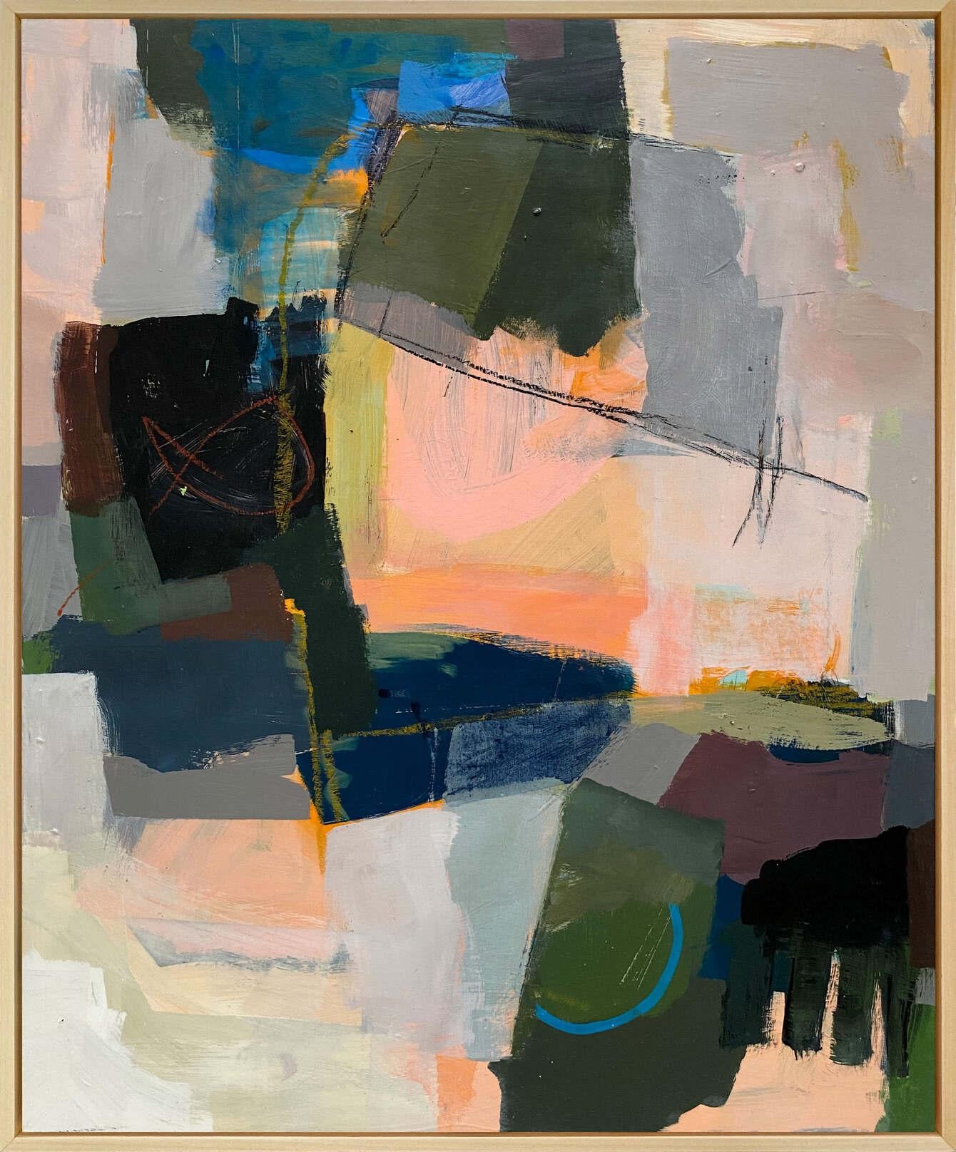 Abstract Painting di Terri Froelich - Lontano da casa