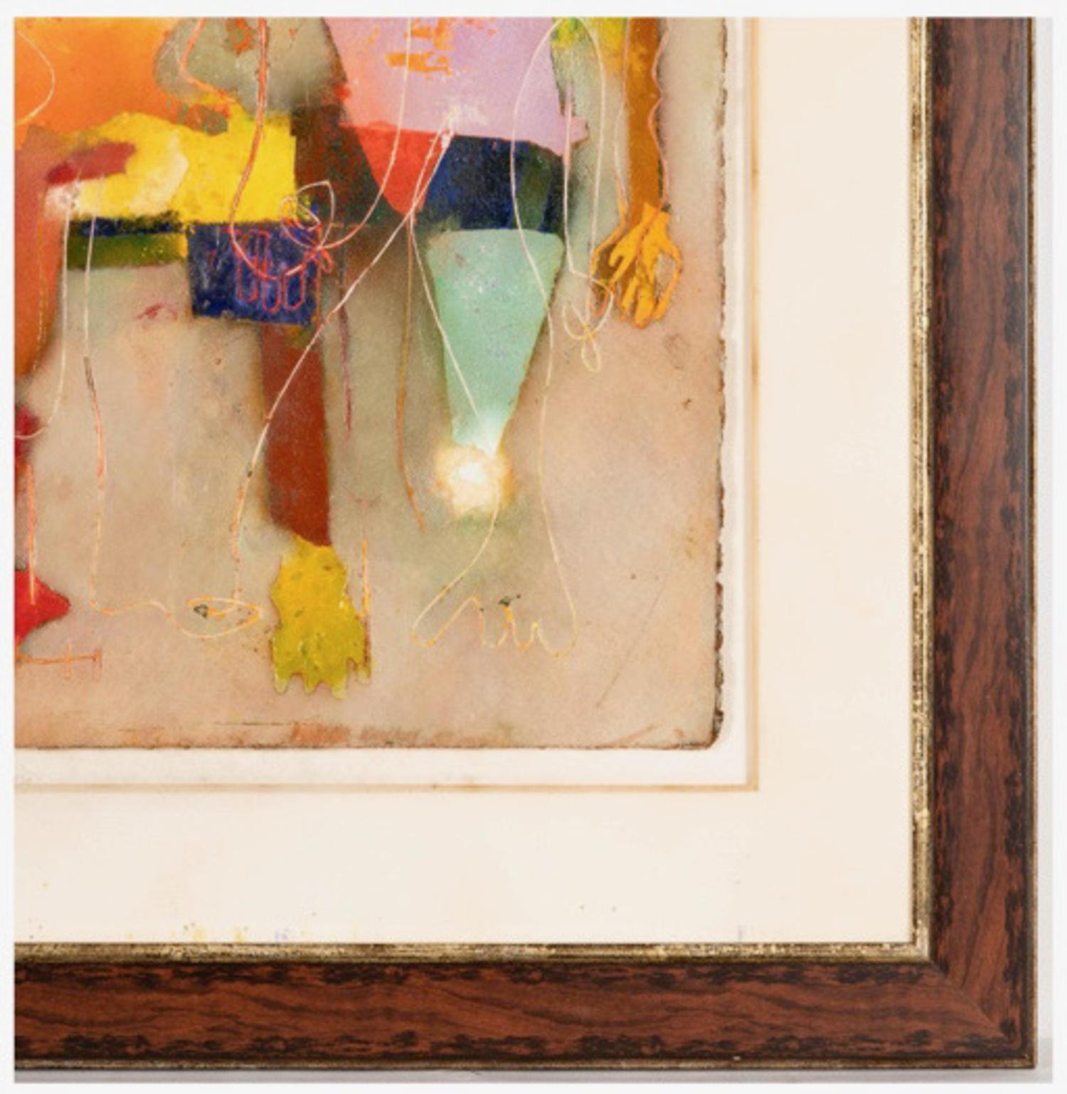 Terri Hallman (licenciada en 1962)  Pintura Multi-Media en venta 2