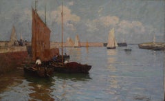 "Fishing Boats, Honfleur"