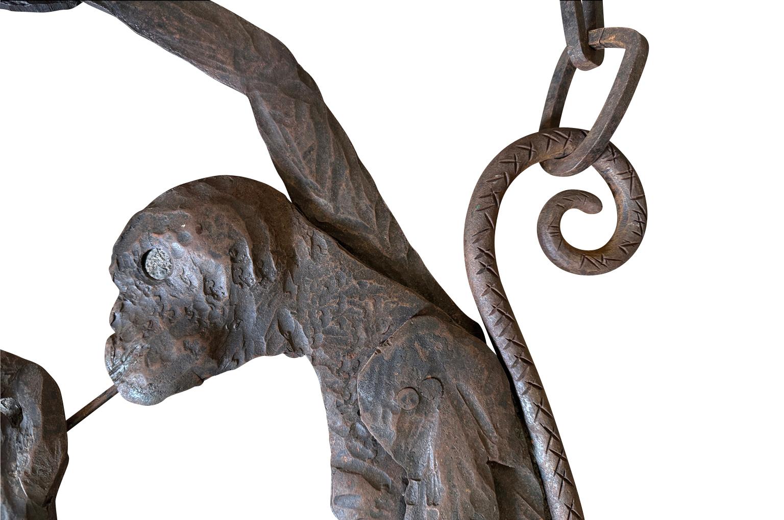 Superbe enseigne de bar française du début du 20e siècle Bon état - En vente à Round Top, TX