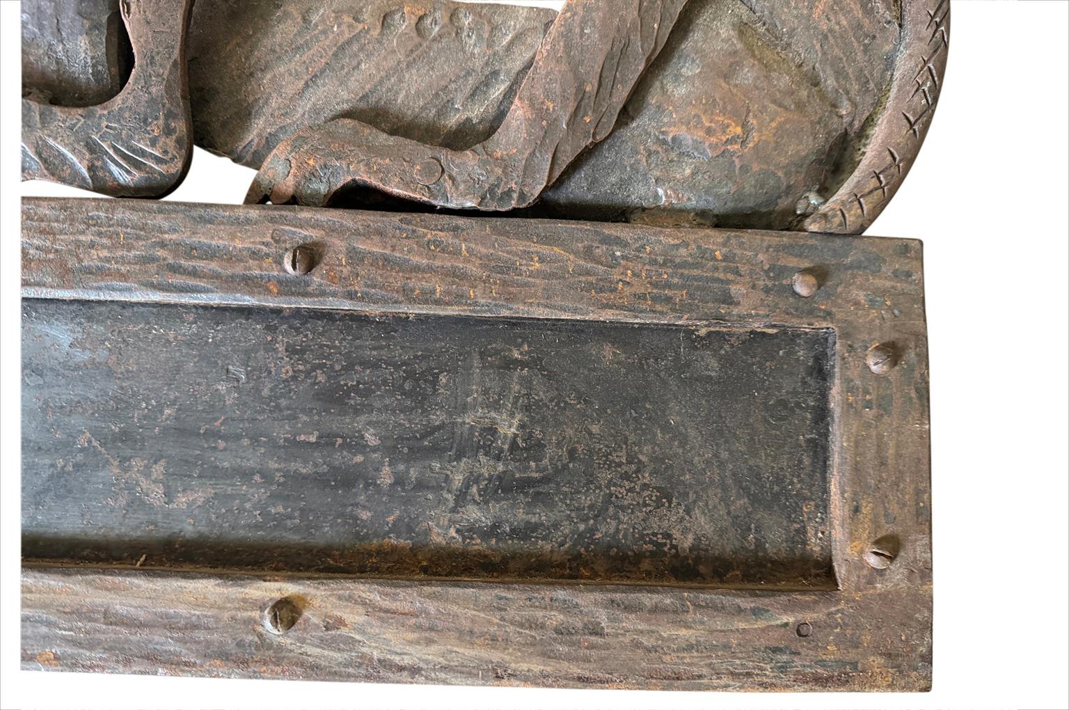 Fer Superbe enseigne de bar française du début du 20e siècle en vente