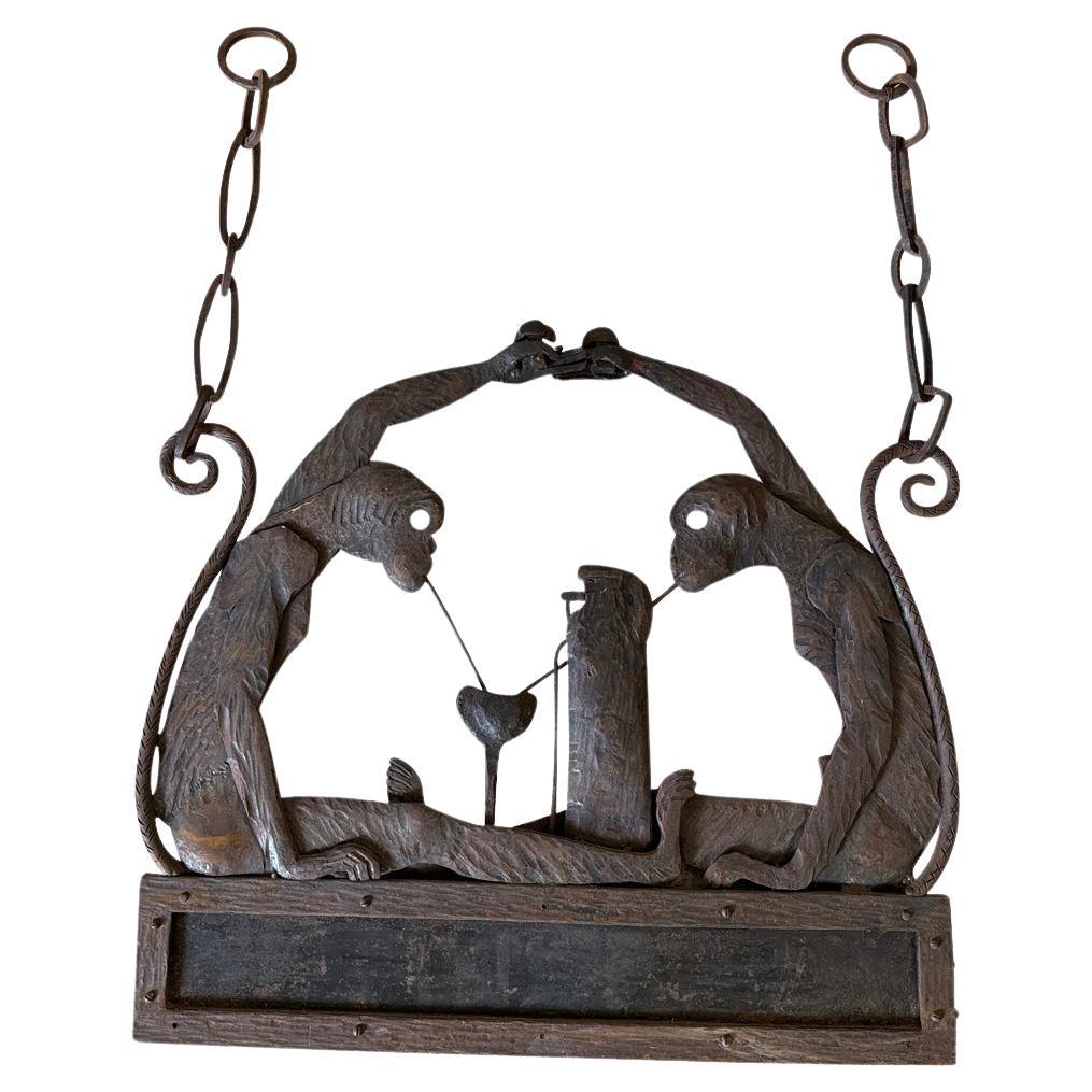 Superbe enseigne de bar française du début du 20e siècle en vente