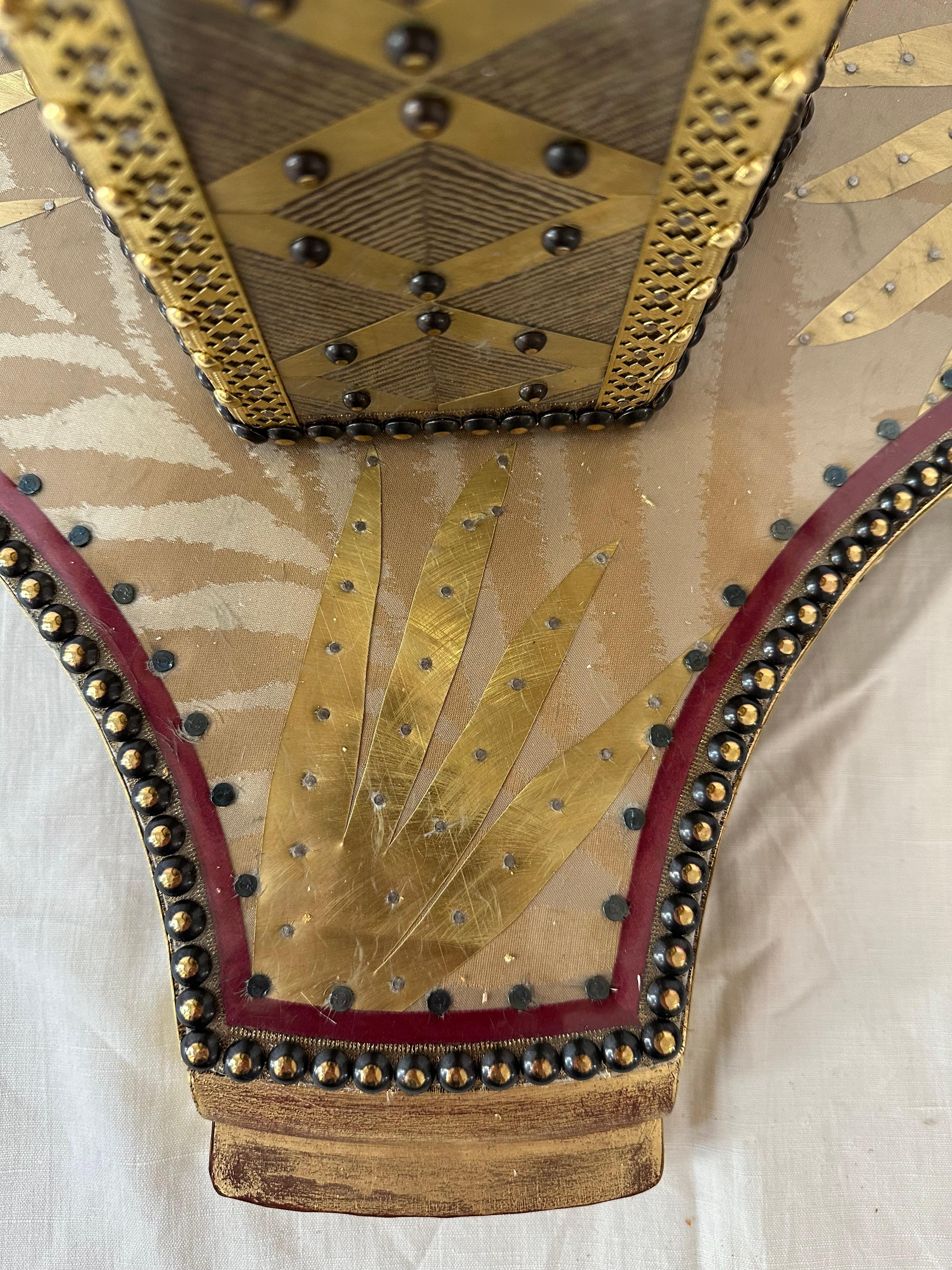 Estupenda Mesa de centro Palmeto de Valentina Giovando Latón en venta