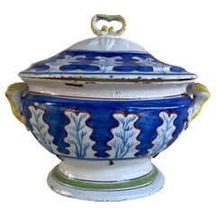 Terrine in Portuguese Faience from the 19th Century