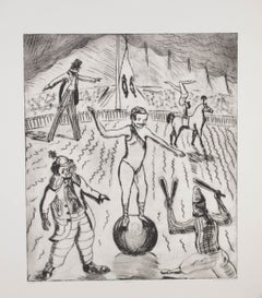 Terry Buchanan (b.1938) - 1997 Drypoint, Cirque