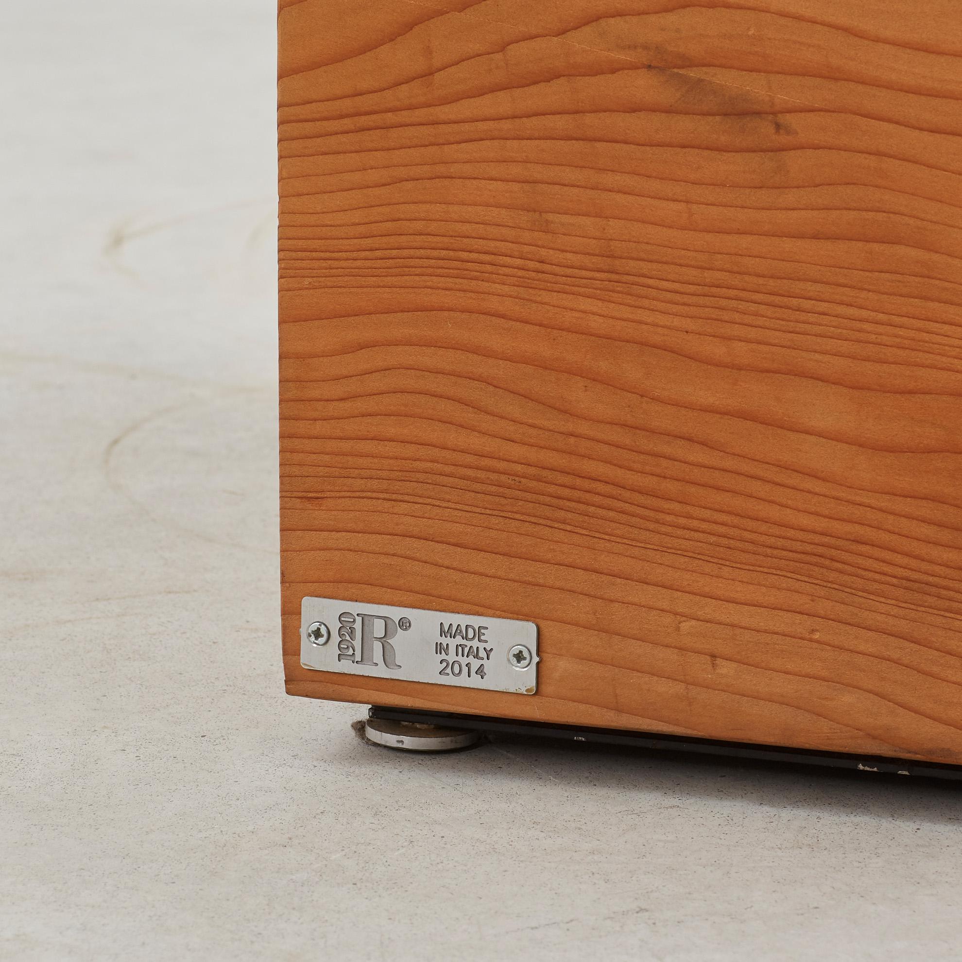 Terry Dwan Napa kleine Hocker für Riva1920 - Italien, 2011 im Angebot 2