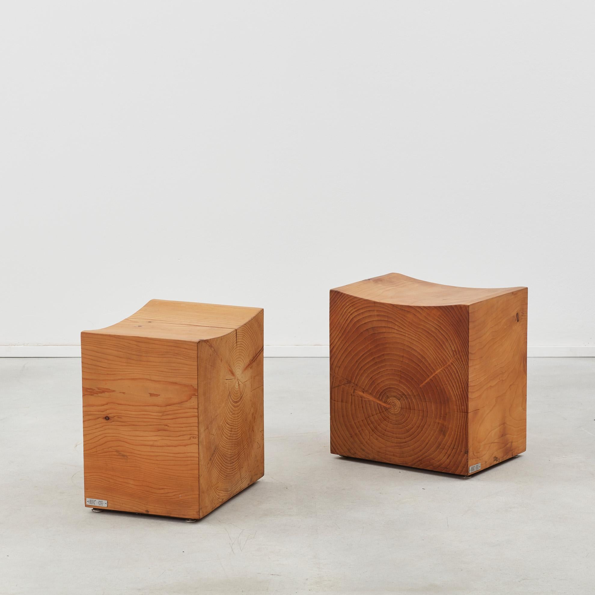 Terry Dwan Napa kleine Hocker für Riva1920 - Italien, 2011 im Angebot 3