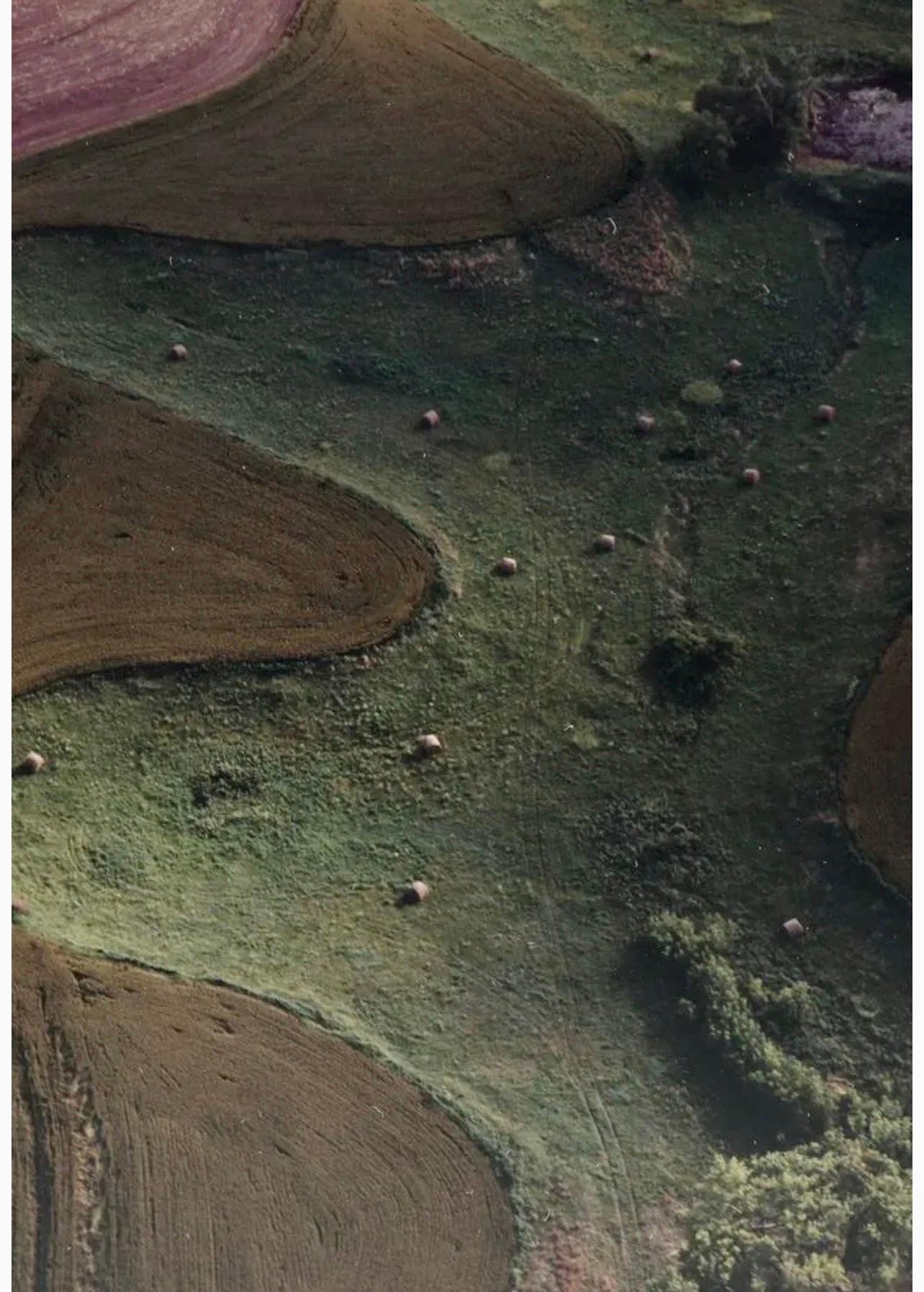 Vintage-Farb-Abstrakte Kunst-Landschaftsfotografie, Großes Foto mit C-Druck, Terry Evans im Angebot 6