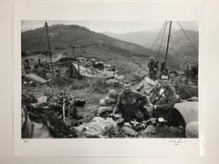 "War Photographers" Signed Silver Gelatin Print by Terry Fincher, 16x20"