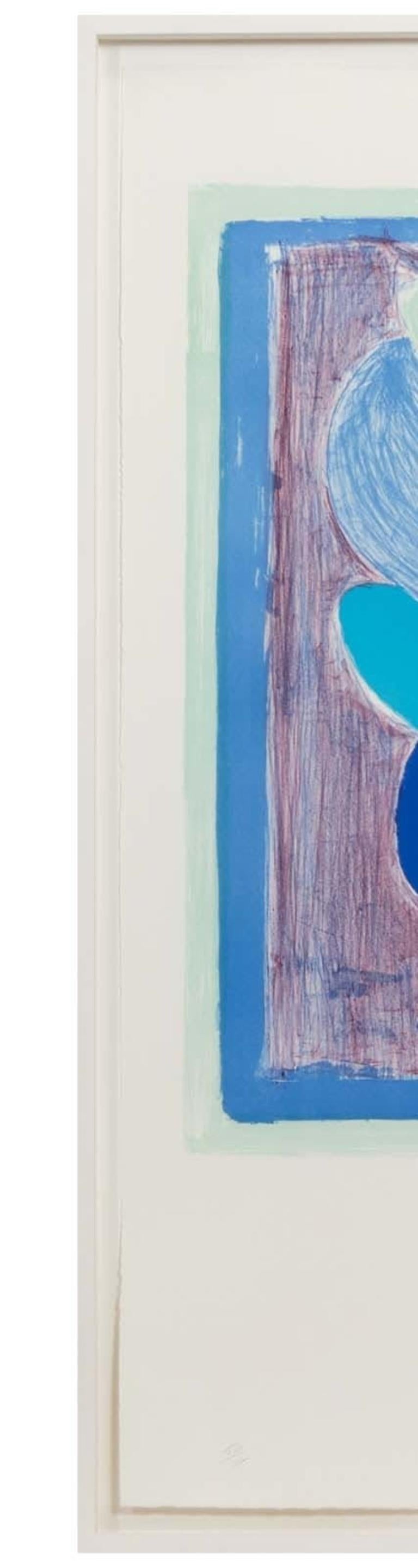 Terry Frost, blaue Hängeformen im Zustand „Hervorragend“ im Angebot in London, GB