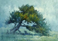 "An Old Friend" - Original Oil Landscape Painting on Panel