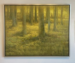 "Forest of Gold" - Original Oil Landscape Painting on Canvas