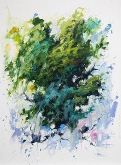 "Fractality Shrine Pass" - Abstract Oil Painting on Arches Paper