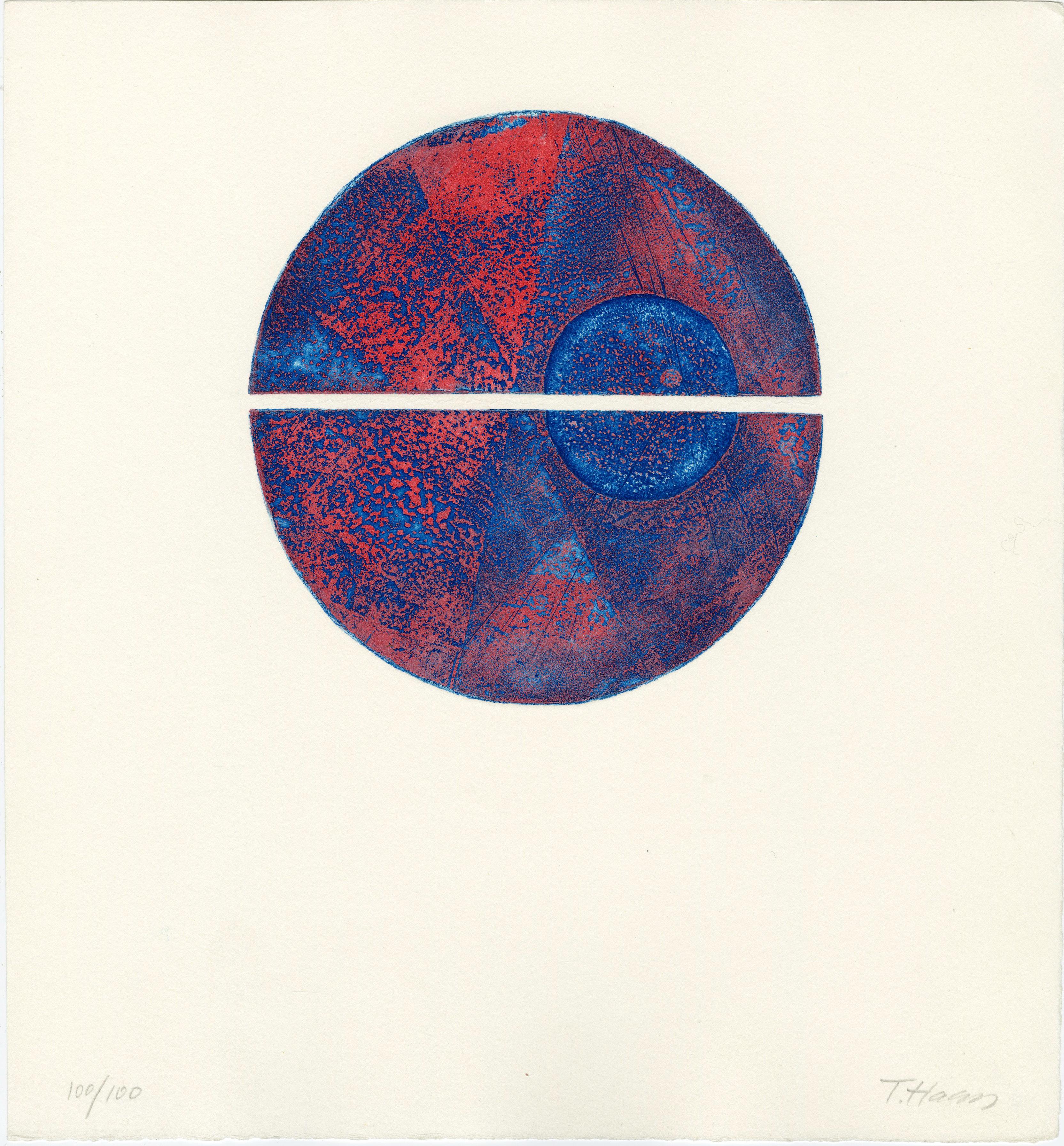Terry Haass Abstract Print - Untitled (Plate 2) 
