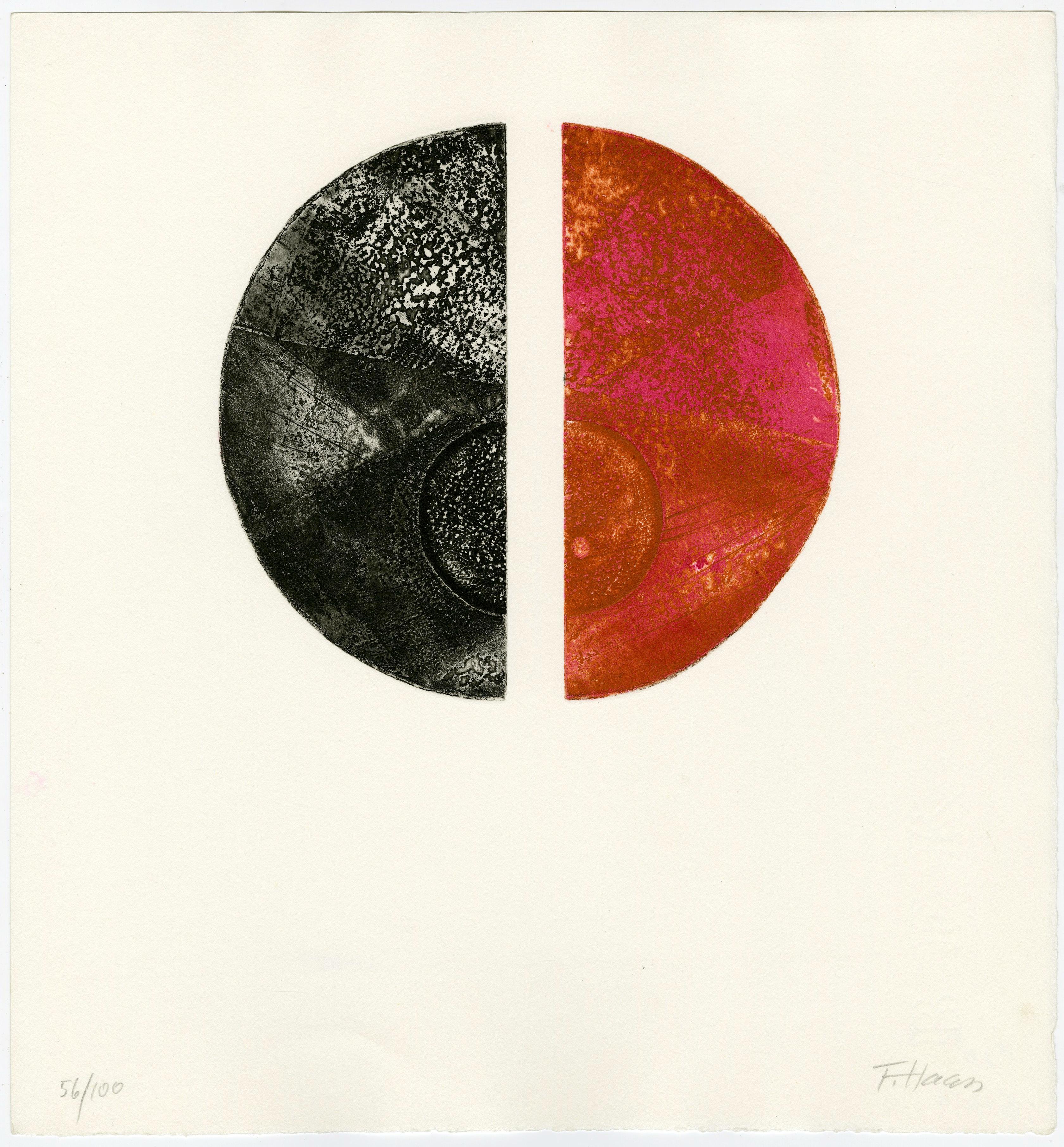 Terry Haass Abstract Print - Untitled (Plate 6)