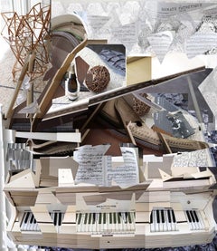 Beethoven - Sonata Pathetique - photo collage, Photograph, Archival Ink Jet