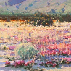 'Winter, Palm Desert', California Art Club, Palm Springs Oil, Laguna Plein Air