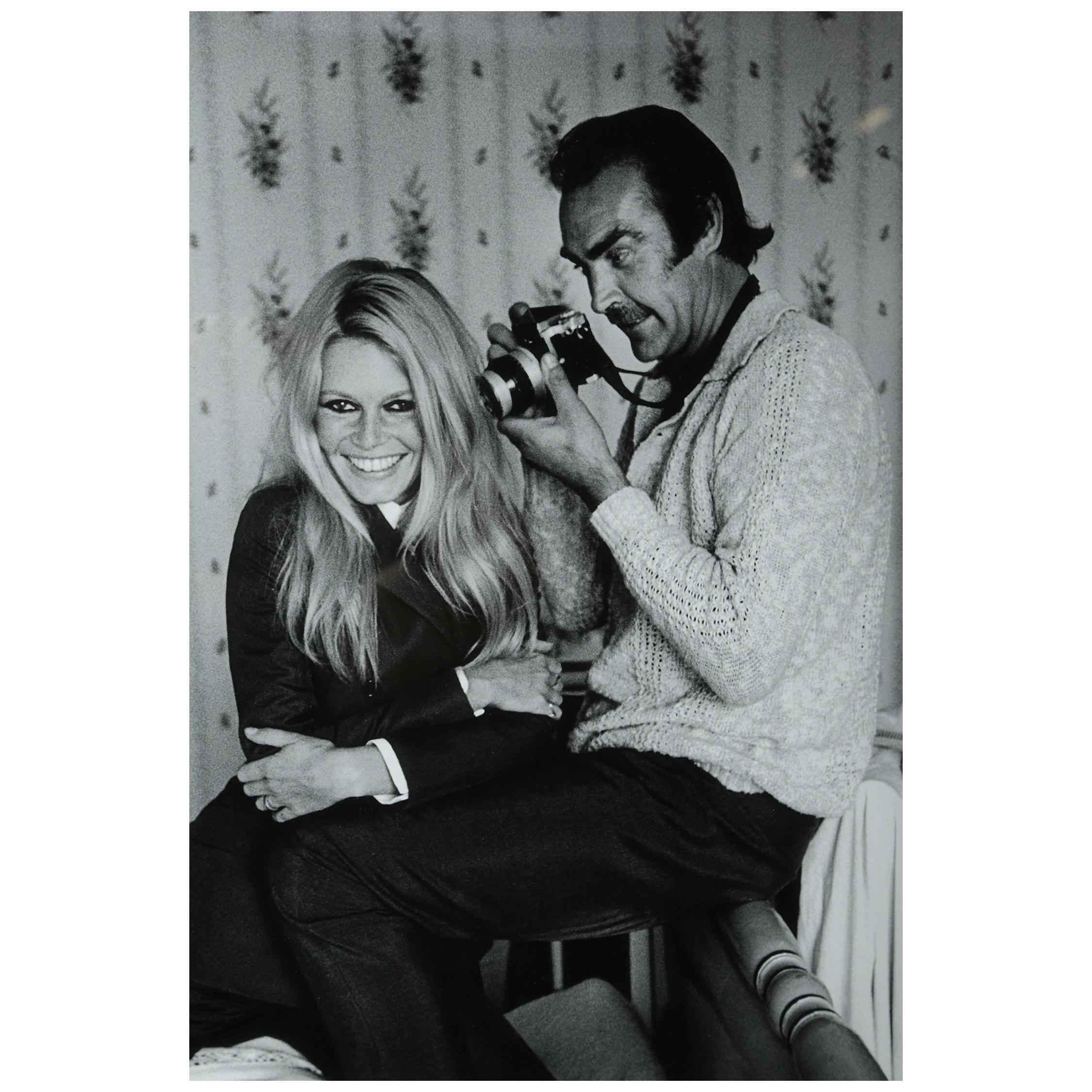 Terry O
 Neill Photograph of Brigitte Bardot and Sean Connery, 1968
