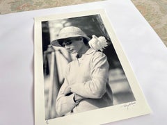 Audrey Hepburn b/w photograph LIFETIME print silver gelatin