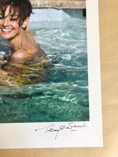 Audrey Hepburn Swims - signed limited edition C print 22 of 50