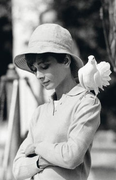 Audrey Hepburn With Dove