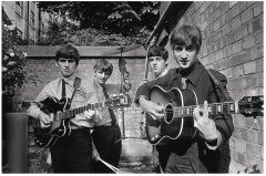 The Beatles dans l'arrière-cour