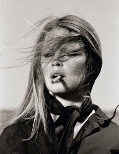 Bridgette Bardot with Cigar (Co-Signed) by Terry O'Neill, 1971