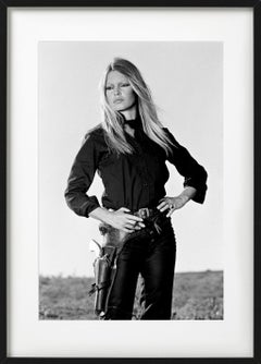 Brigitte Bardot in Les Pétroleuses, 1971, B&W, Co-Signed Edition, Fine Art Print