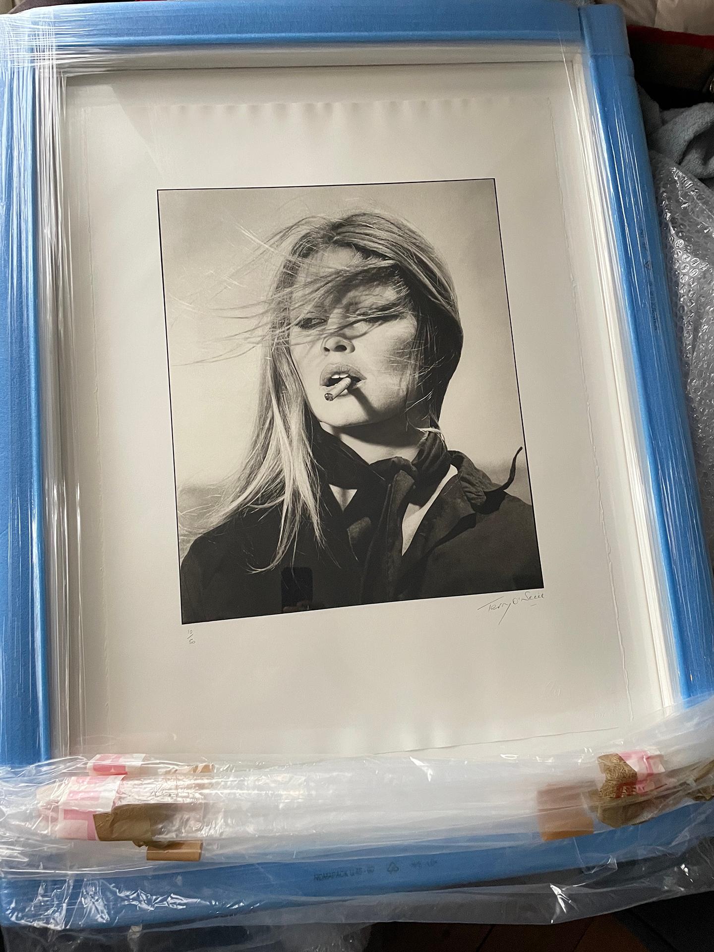 Brigitte Bardot PLATINUM PRINT – Photograph von Terry O'Neill