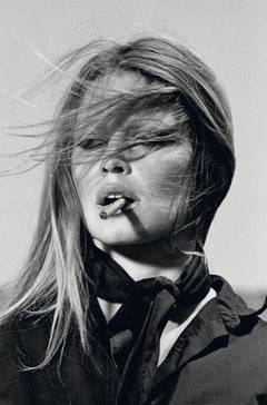Terry O'Neill (Schwarz-Weiß-Fotografie) - Brigitte Bardot, Spanien, 1971