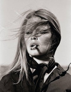 Brigitte Bardot avec cigare - Espagne, 1971 - impression de succession