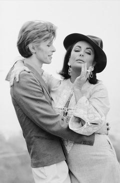 David Bowie und Elizabeth Taylor