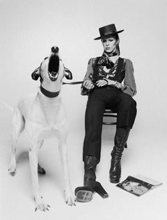 David Bowie, Diamond Dogs - Terry O''Neill, musique, signé à vie, 24x20 in.