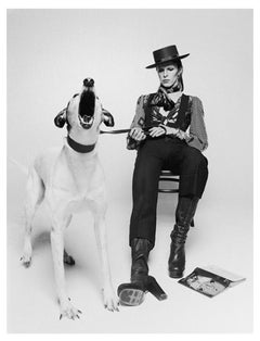 David Bowie Diamond Dogs, View 2 by Terry O'Neill, 1974