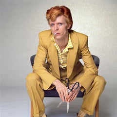 David Bowie in Mustard Suit, 1974