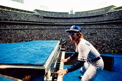 Vintage Elton John at Dodger Stadium (Signed)