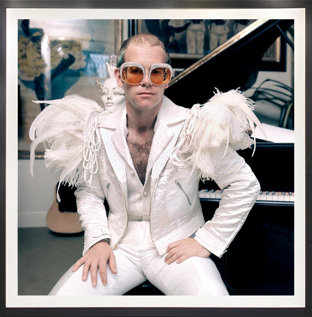 Edition =4 of 50
Digitally Printed Signature and Edition number on Front
Terry O'Neill - photographer / English singer and songwriter Elton John in 1973
