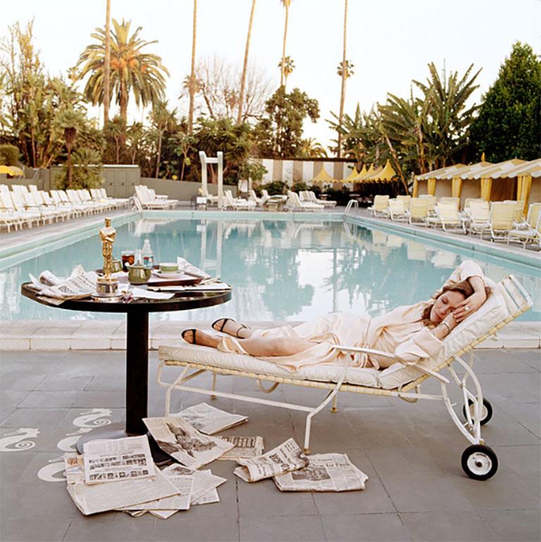 Terry O'Neill - Faye Dunaway, Los Angeles