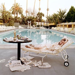 Terry O'Neill – Faye Dunaway, Los Angeles