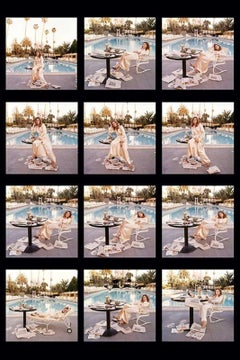 Faye Dunaway Oscar Contact Sheet (30" x 40")