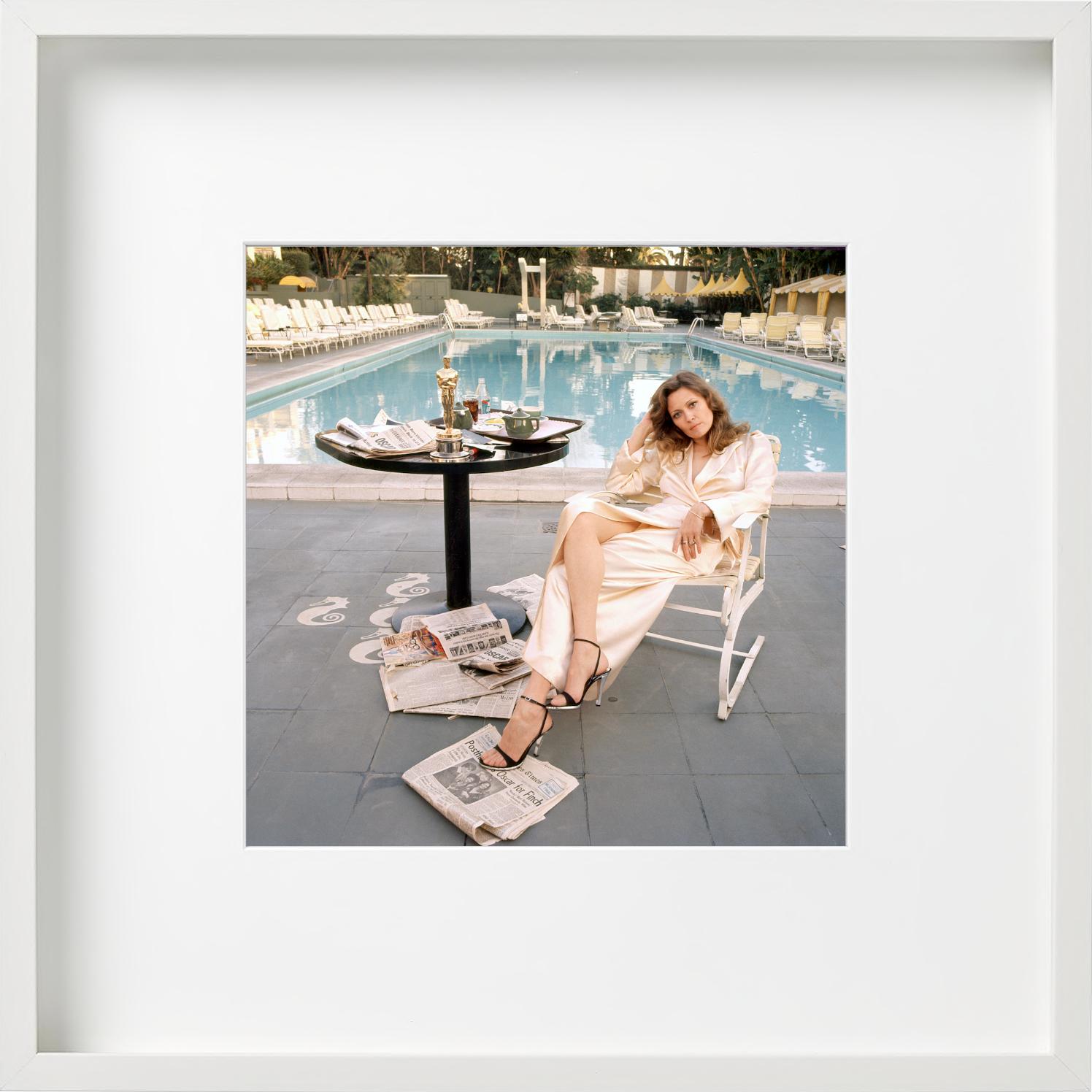 Faye Dunaway, toma del Oscar, Fotografía artística 1977 en venta 2