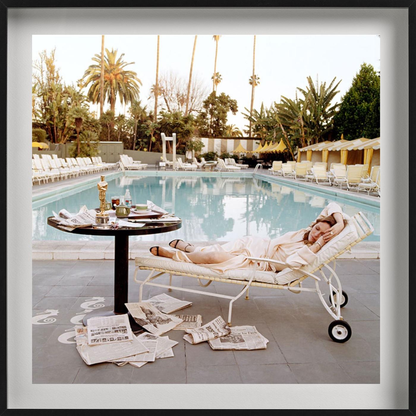 Faye Dunaway - Oscar Outtake, Resting, Los Angeles, Fine Art Photography 1977 en vente 9